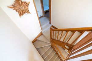 Gallery staircase- click for photo gallery